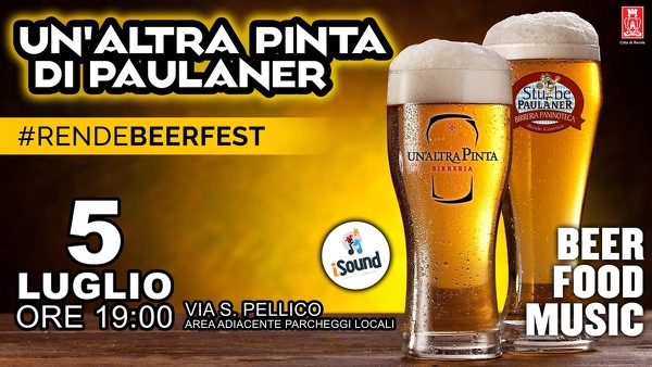 iSound alla festa della birra di Rende 