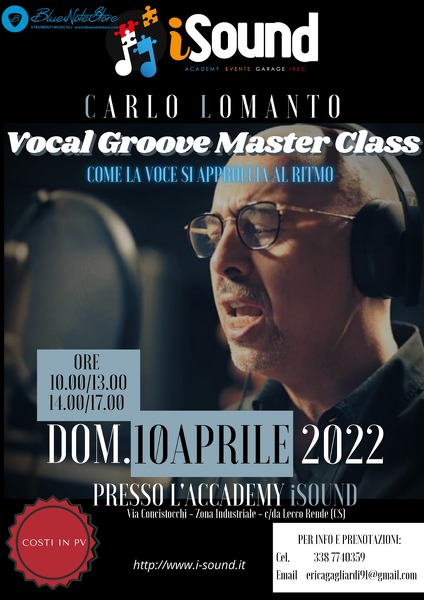 Vocal groove Masterclass 