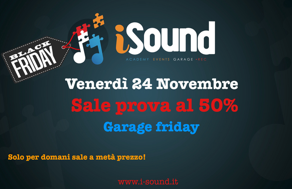 Black friday da iSound