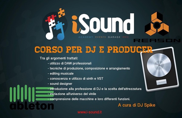 Vieni a provare i Nuovi corsi iSound