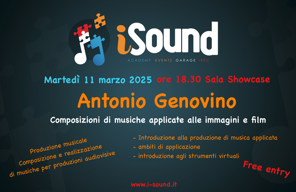 Masterclass con Antonio Genovino